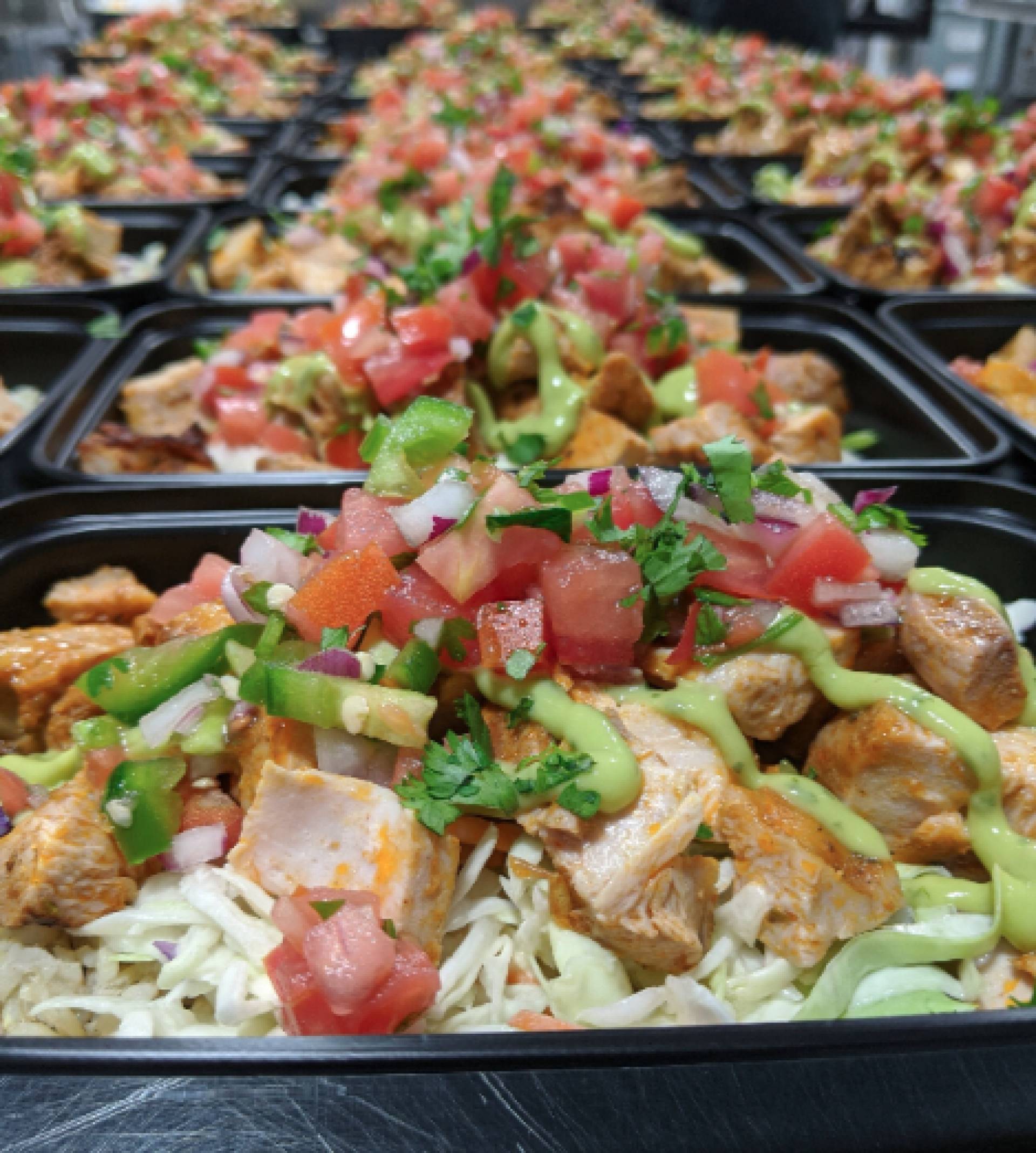 Chicken Burrito Bowl with Cajun Rice (GF)