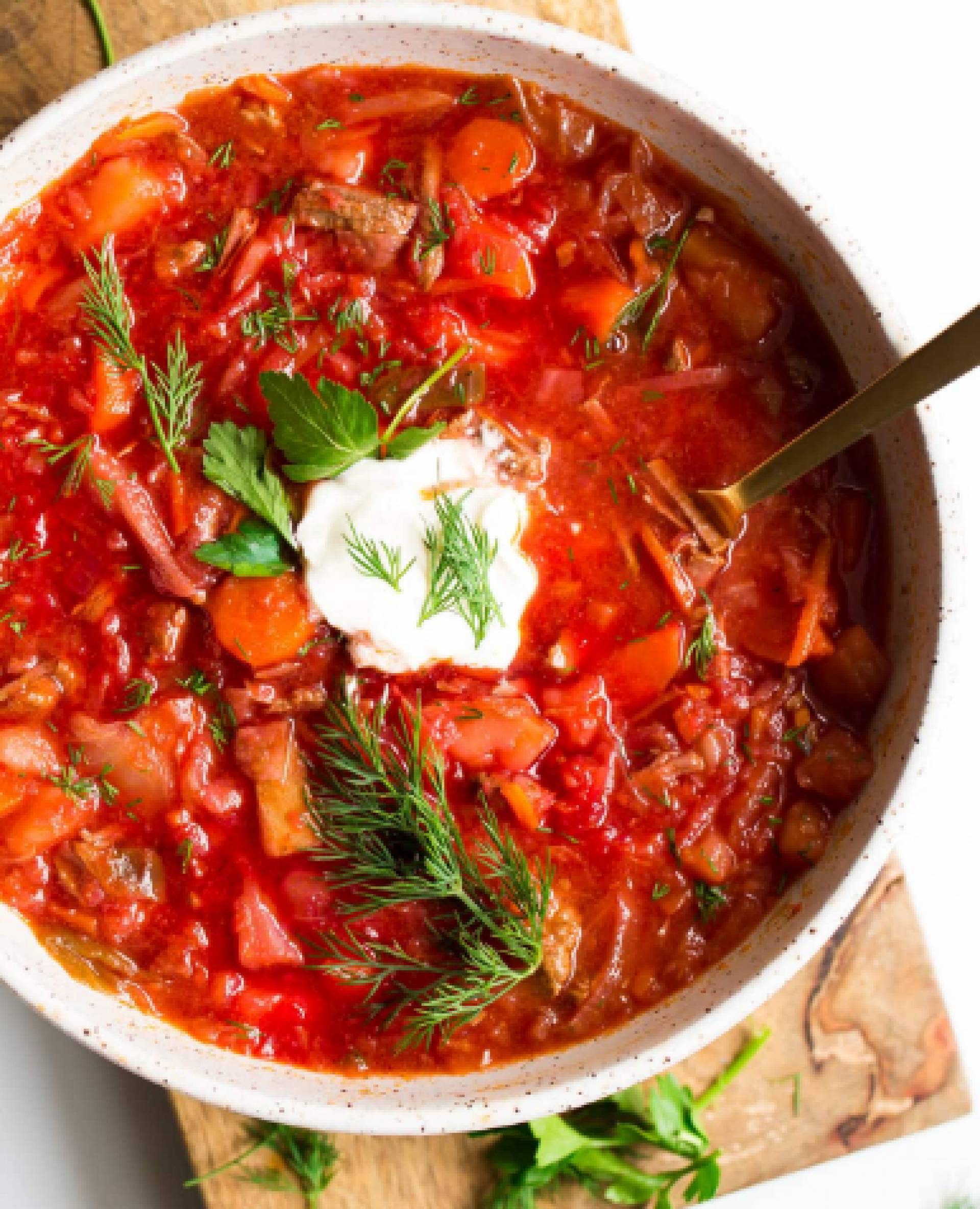 Beef Borscht Soup (GF)