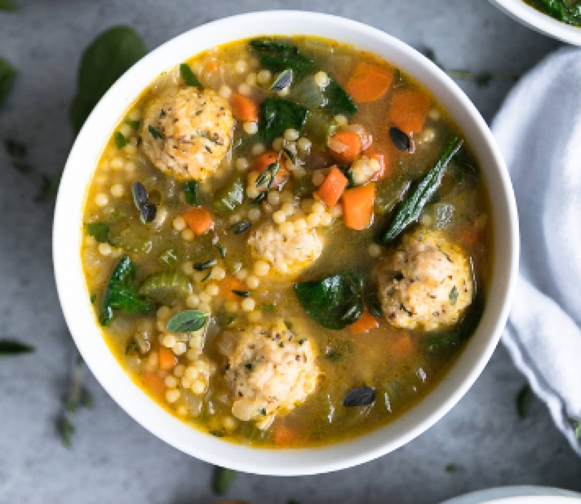 Chicken Meatball Soup