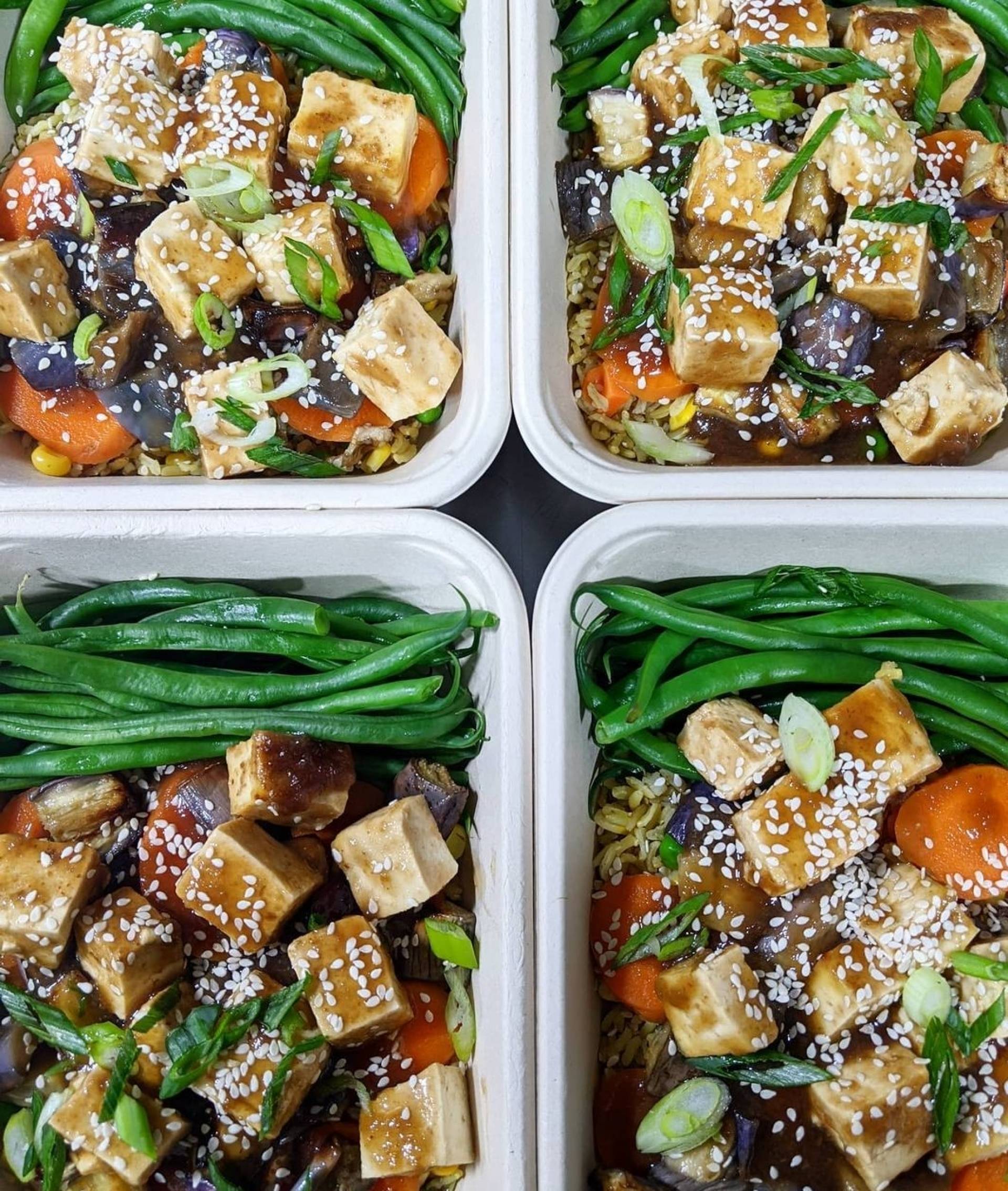 Tofu & Eggplant Teriyaki MealFix Canada