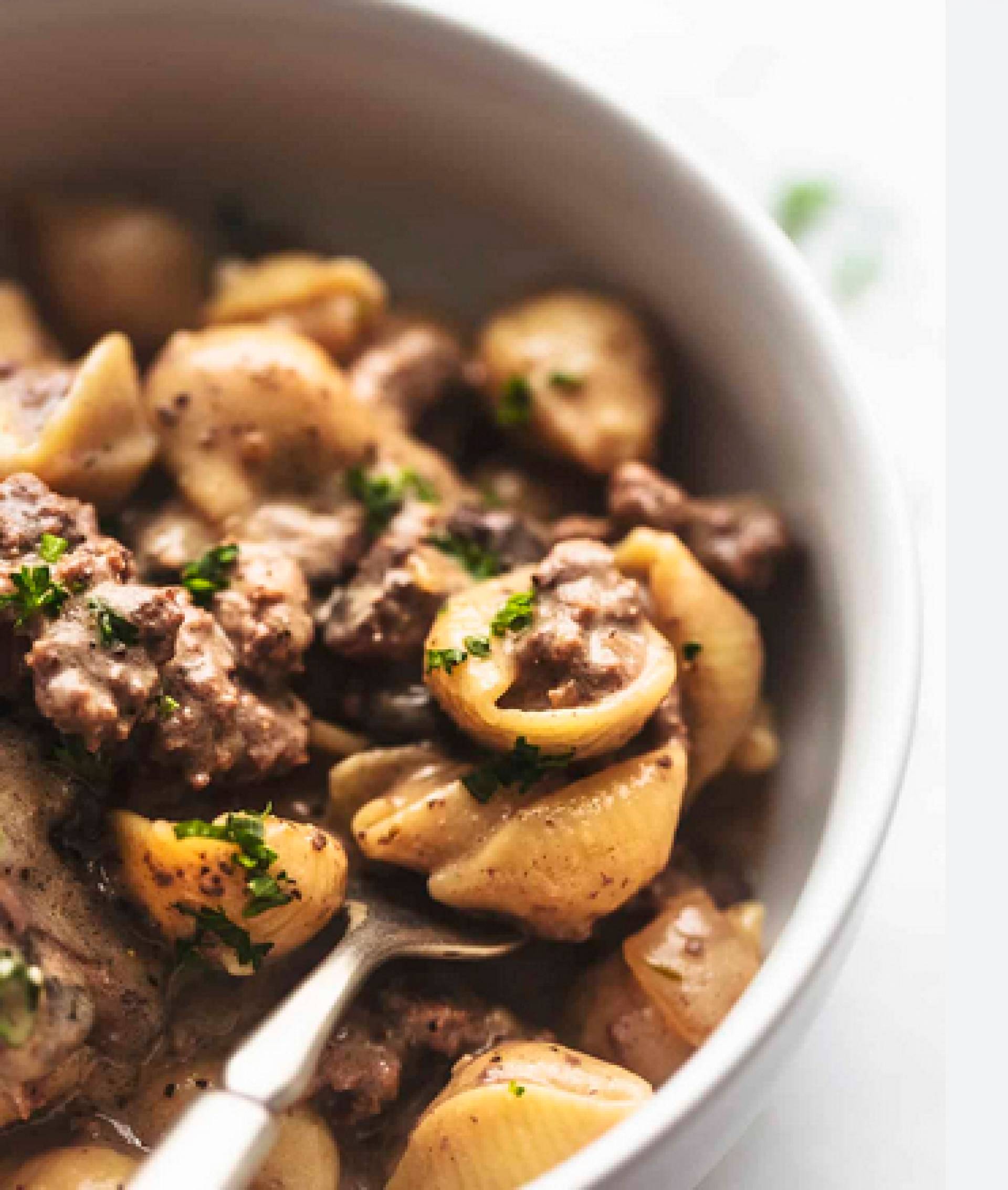 Beef Stroganoff Pasta