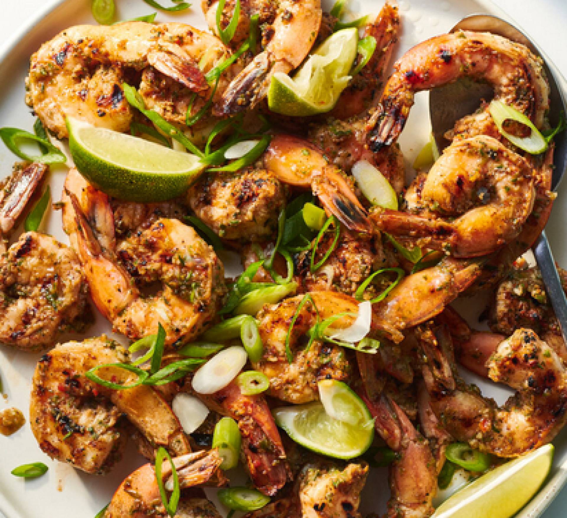 Jerk Shrimp with Rice & Peas (GF)