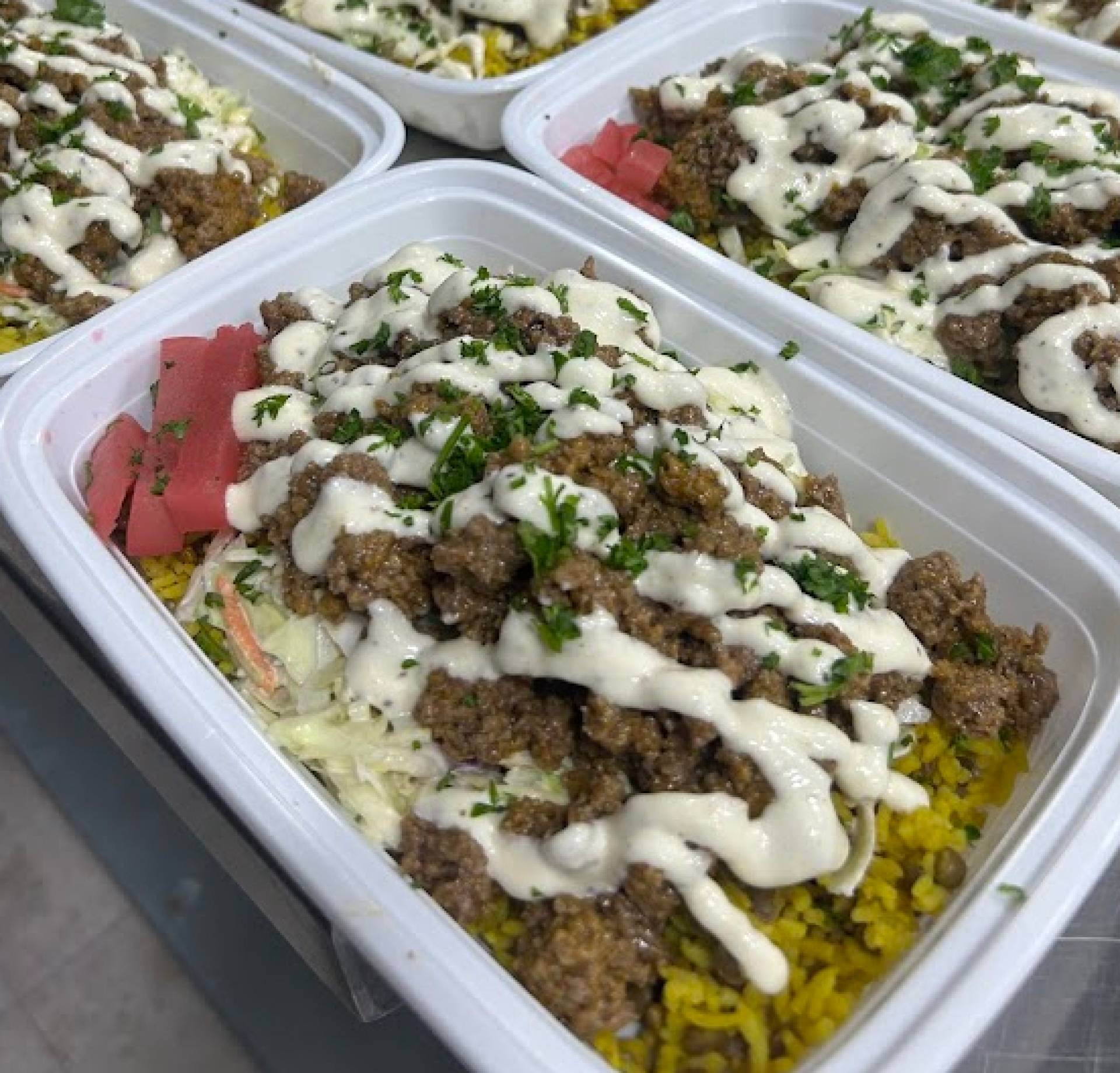 Beef Shawarma with Lentil Rice (GF)