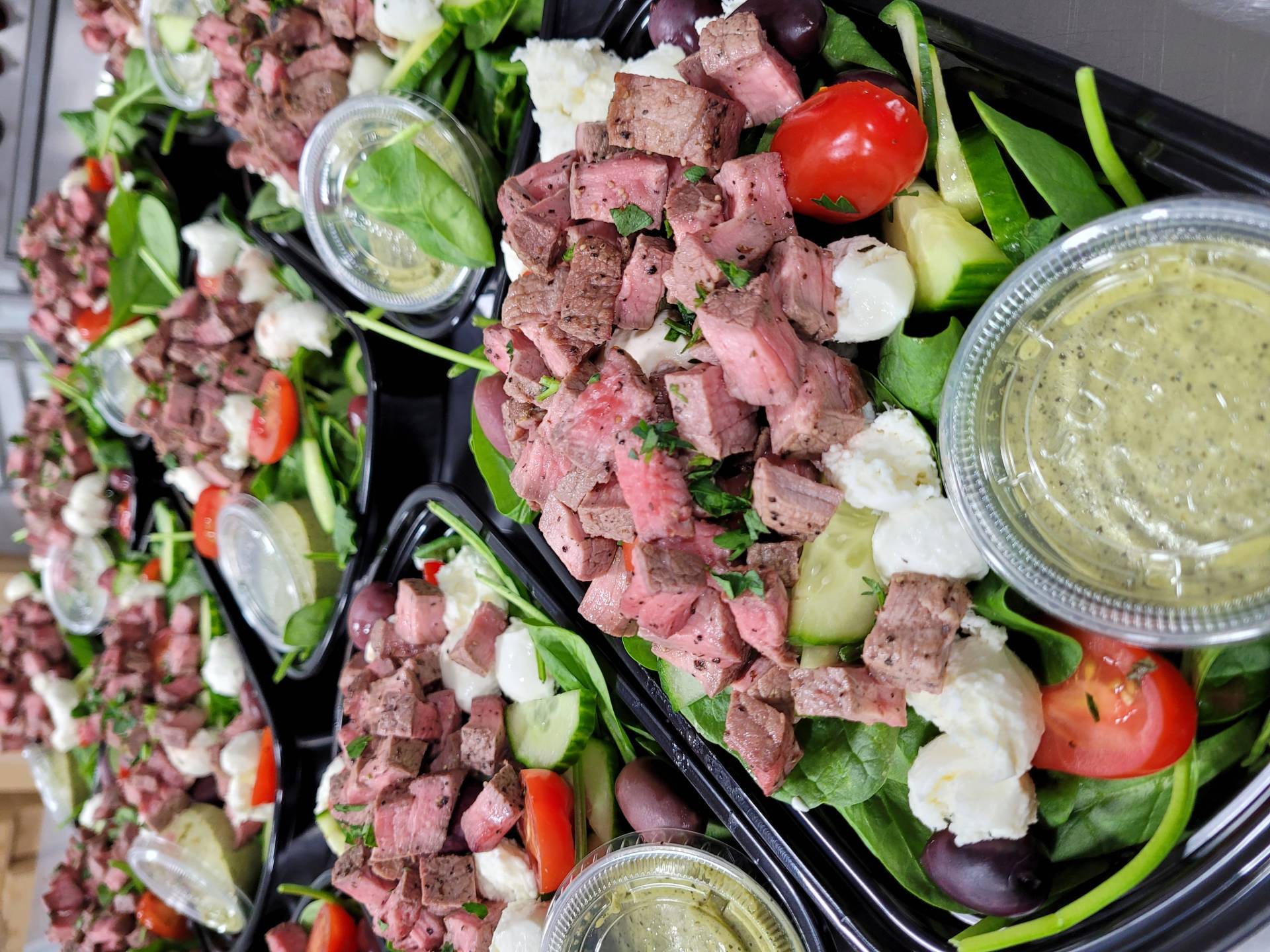 Caprese Salad with Steak