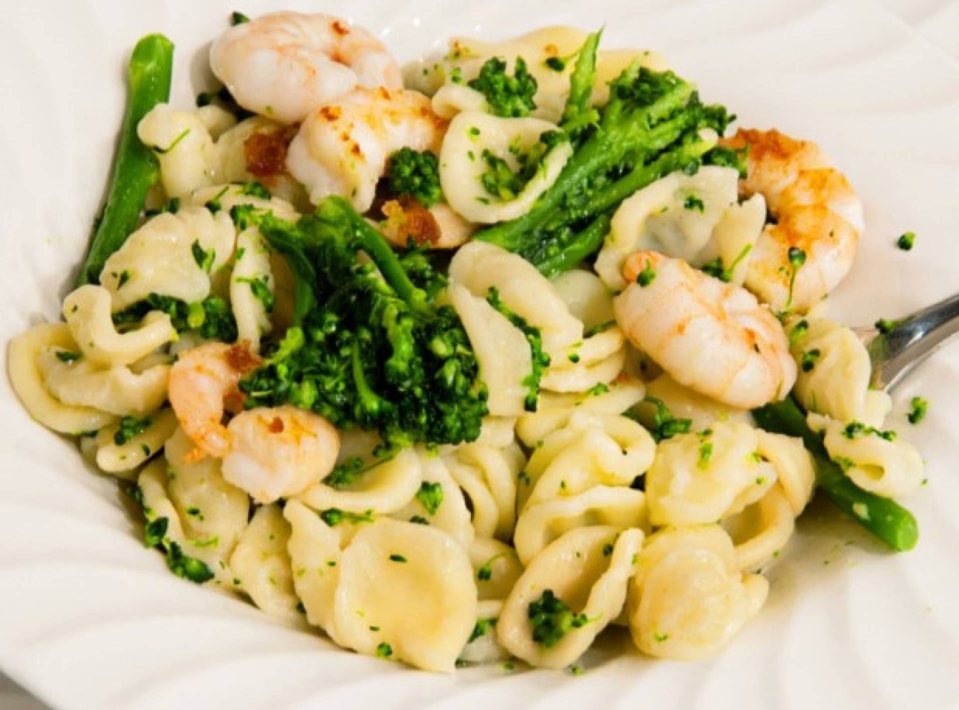 Shrimp & Zucchini Orecchiette Pasta