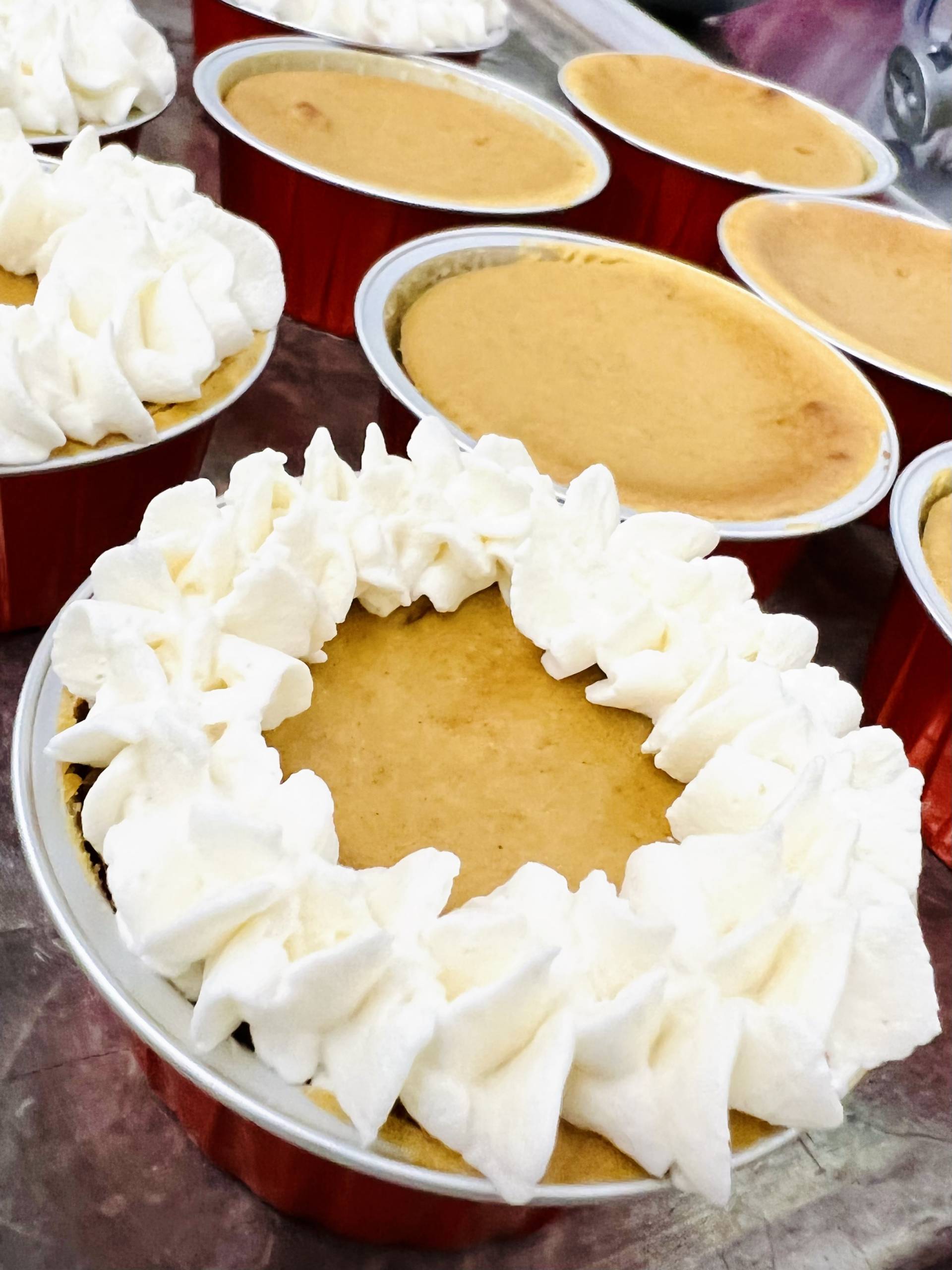 Pumpkin Spice Cheesecake Cups