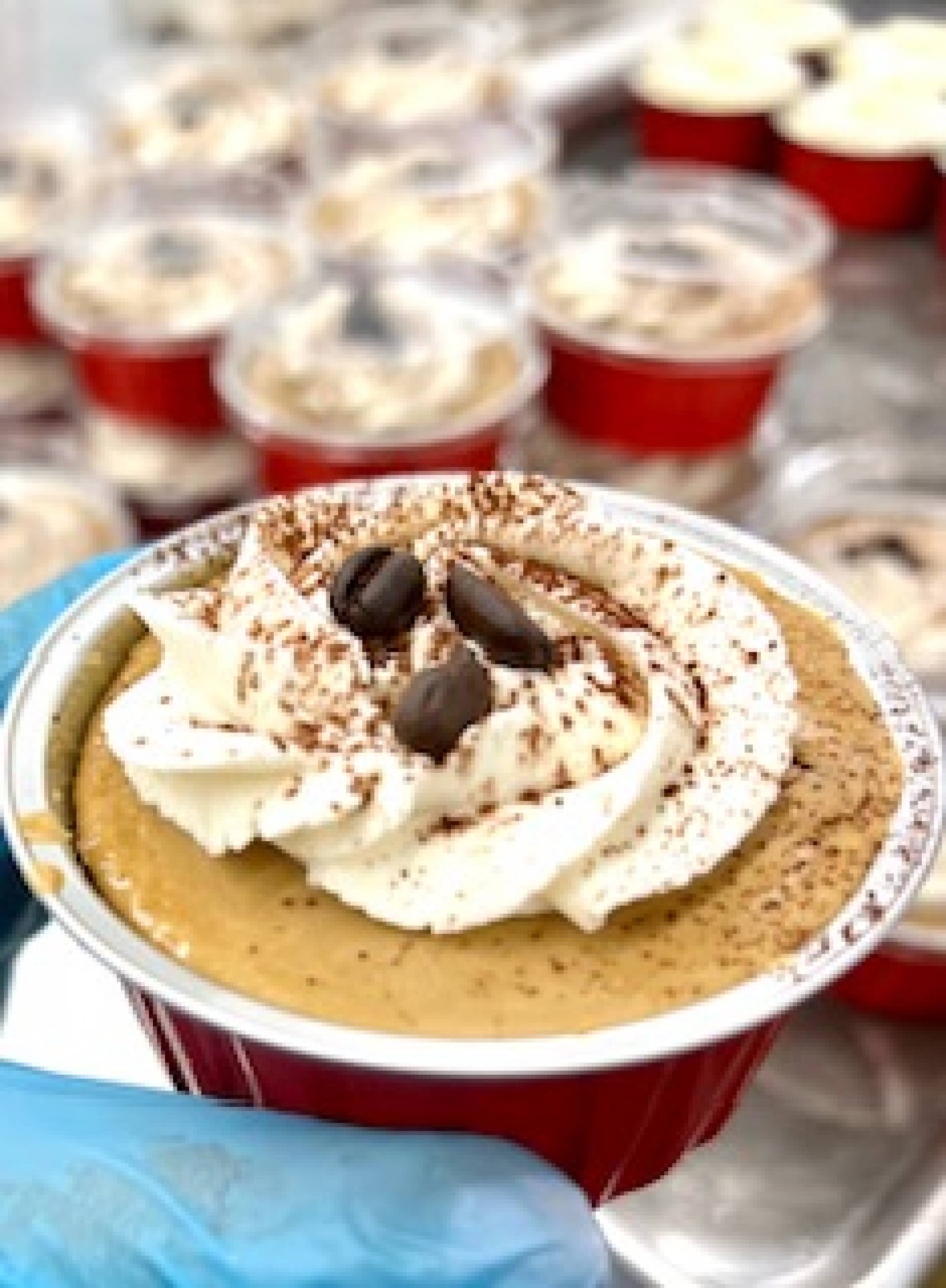 Cappuccino Cheesecake Cups