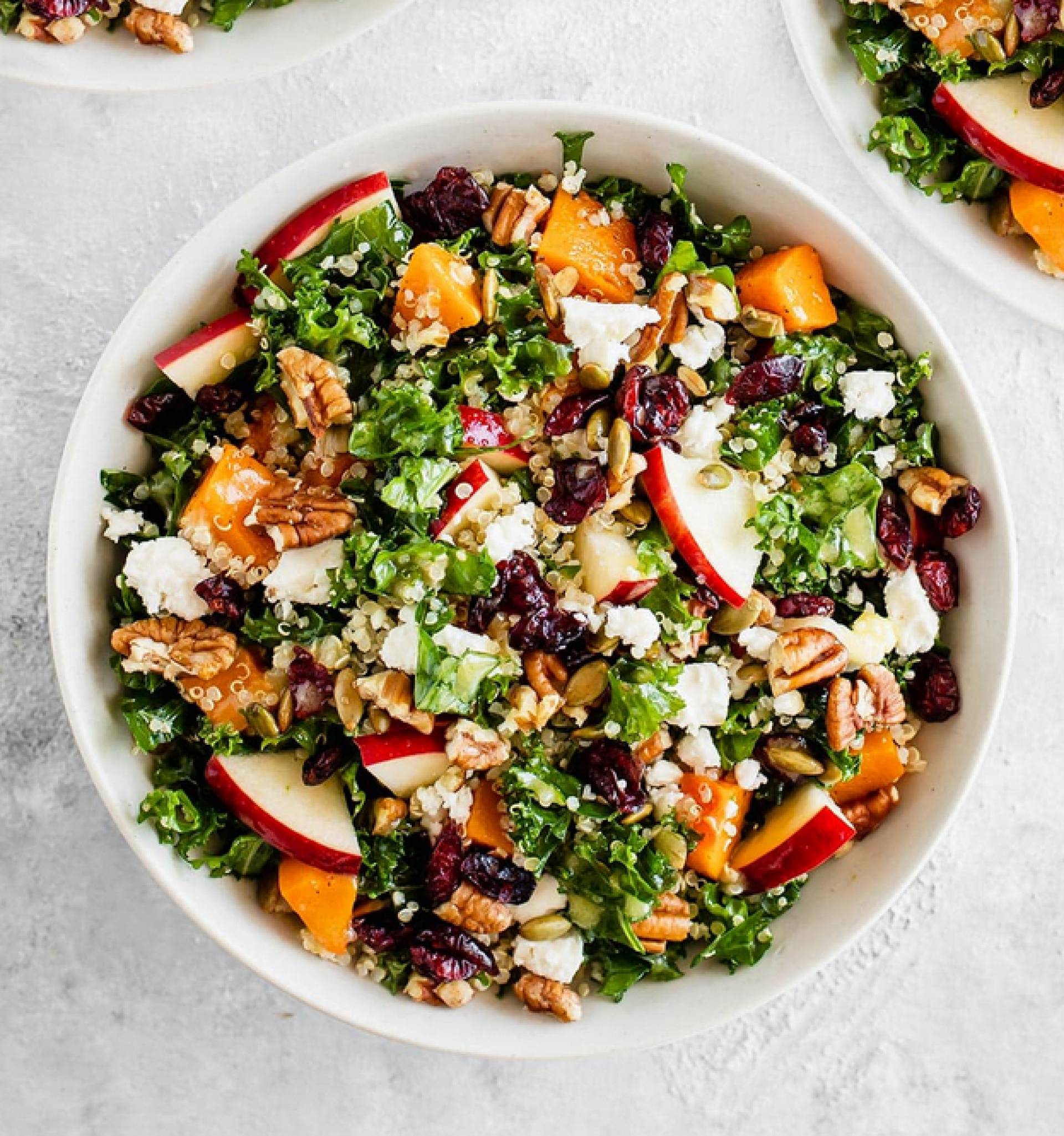 Fall Harvest Salad with Lentils & Quinoa