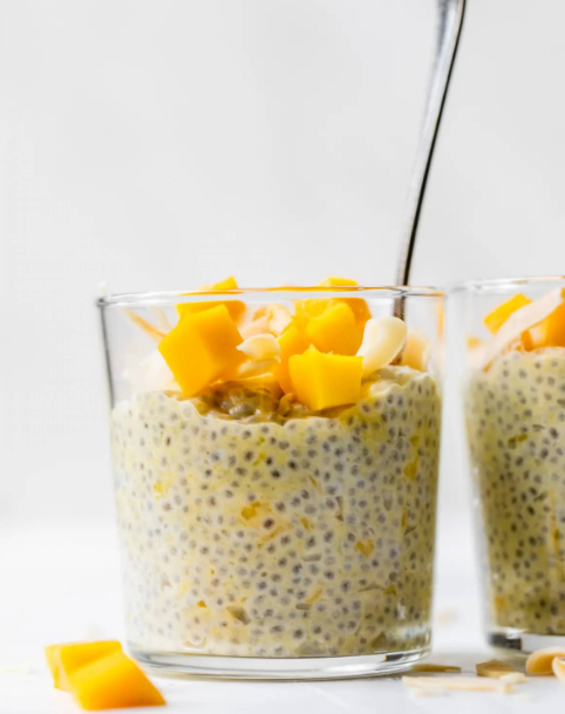 Mango Chia Seed Pudding