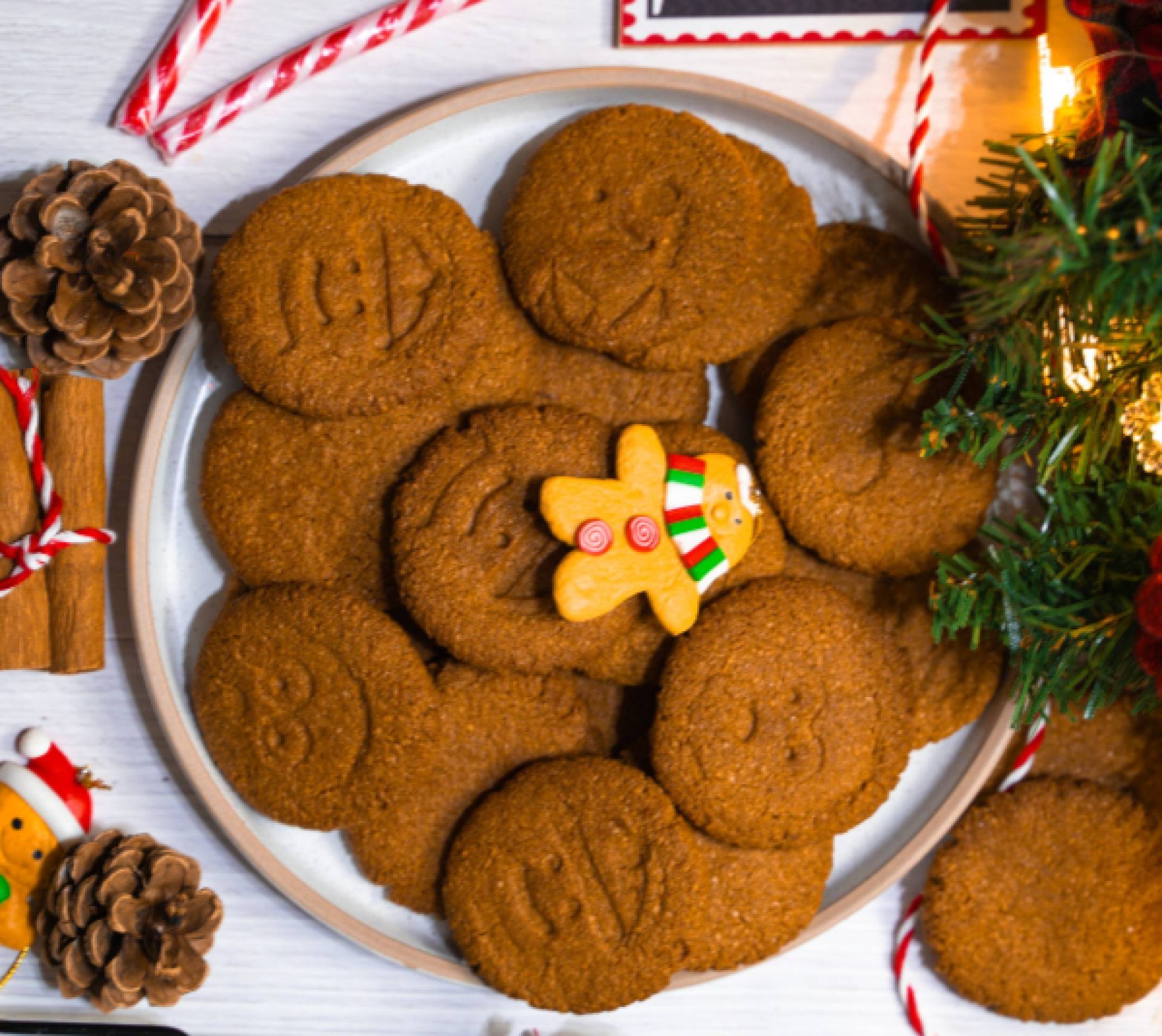 Paleo Gingerbread Cookies