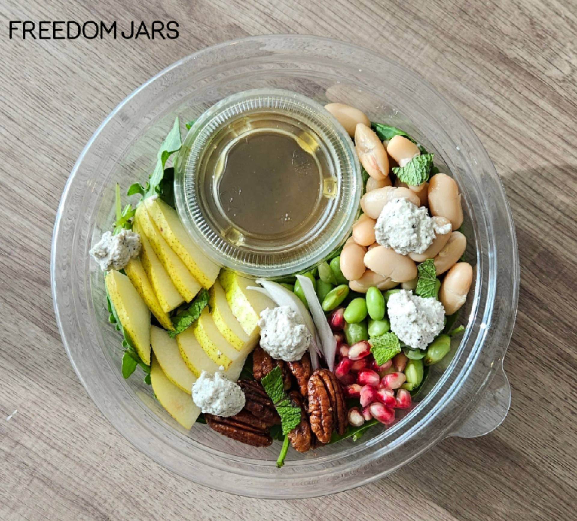 Perfect Pear Salad with White Beans