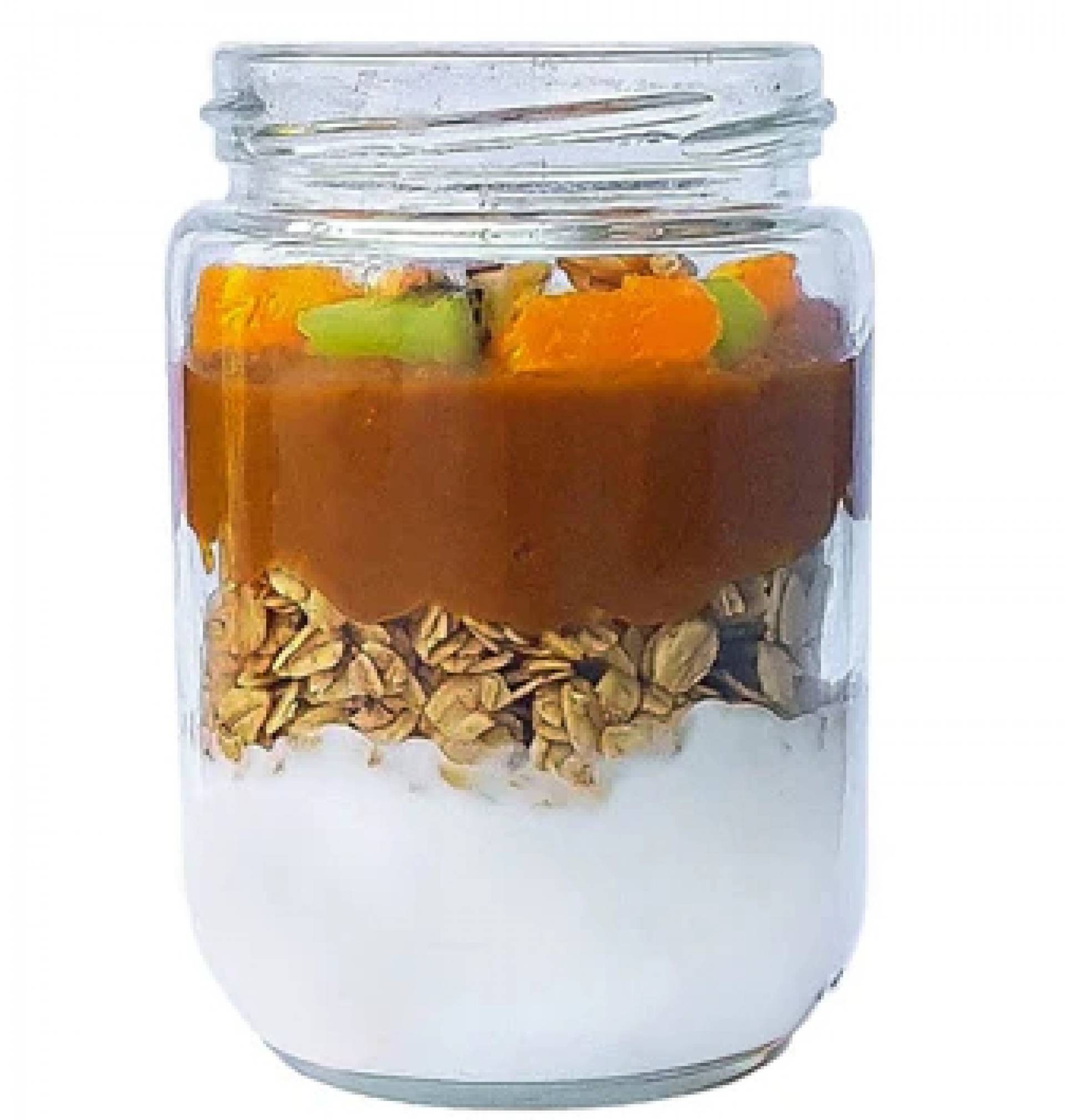 Breakfast Jar: Citrus Pumpkin Pie