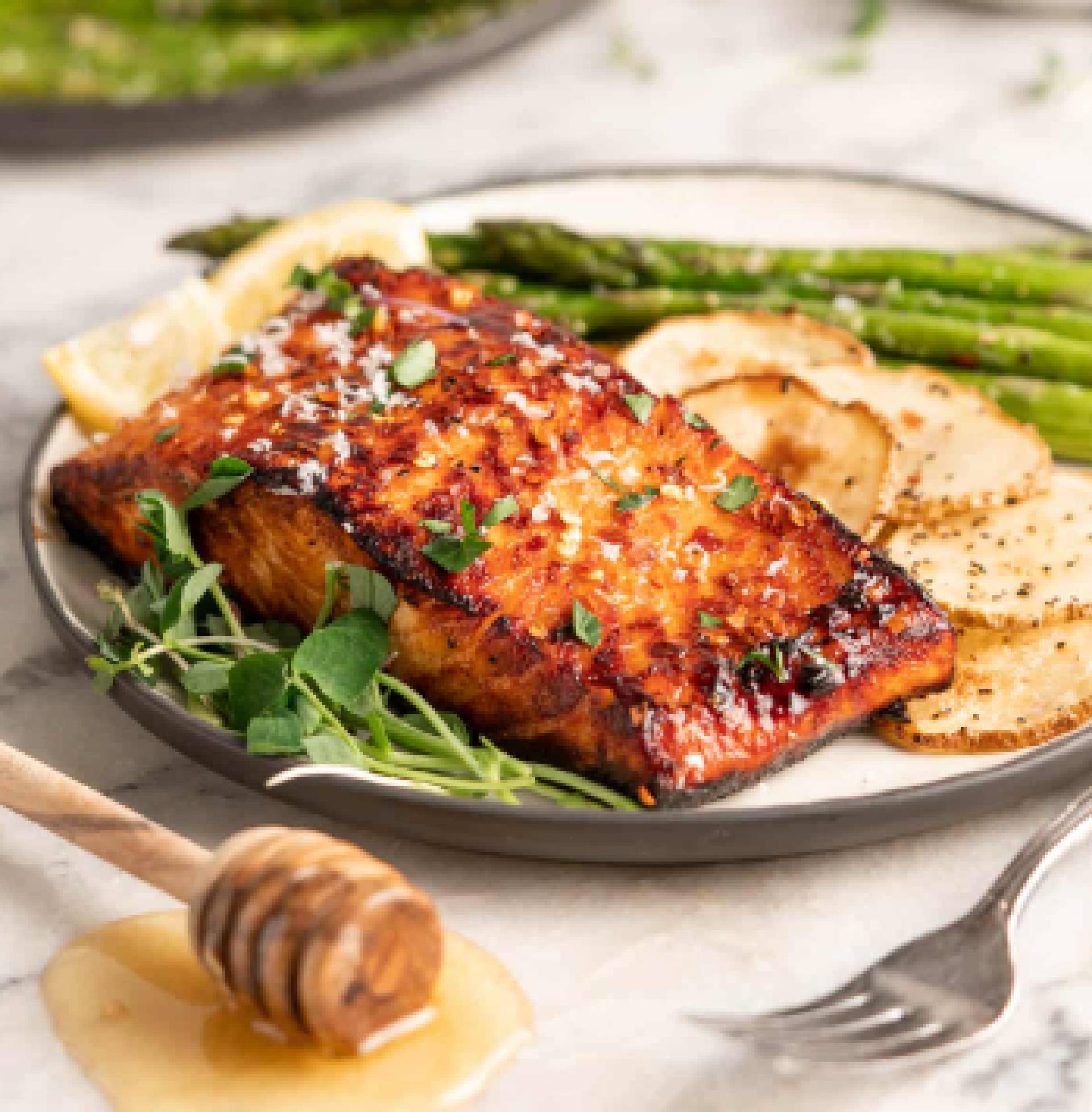 Honey Lime Salmon