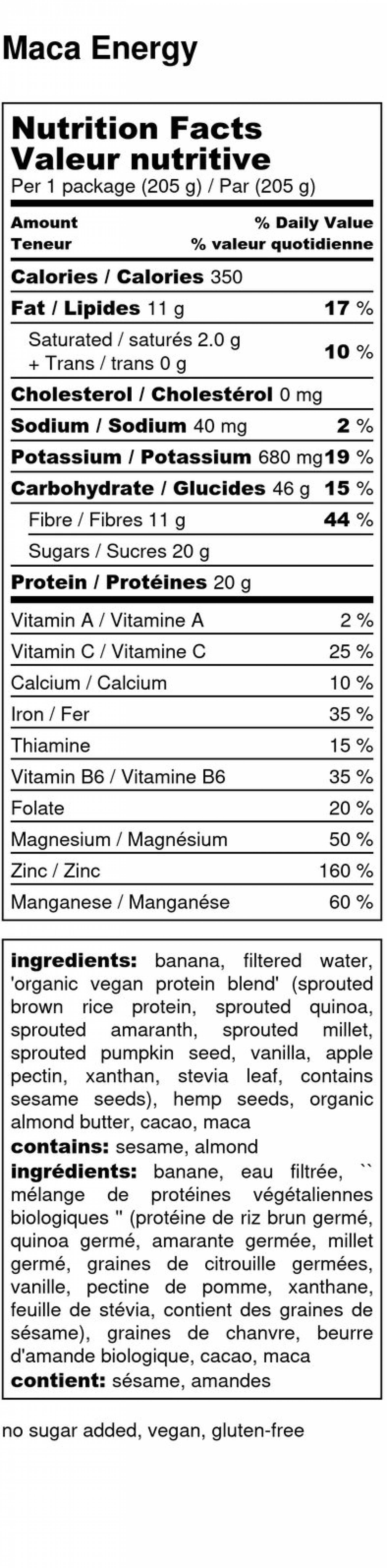 The Maca Energy Smoothie