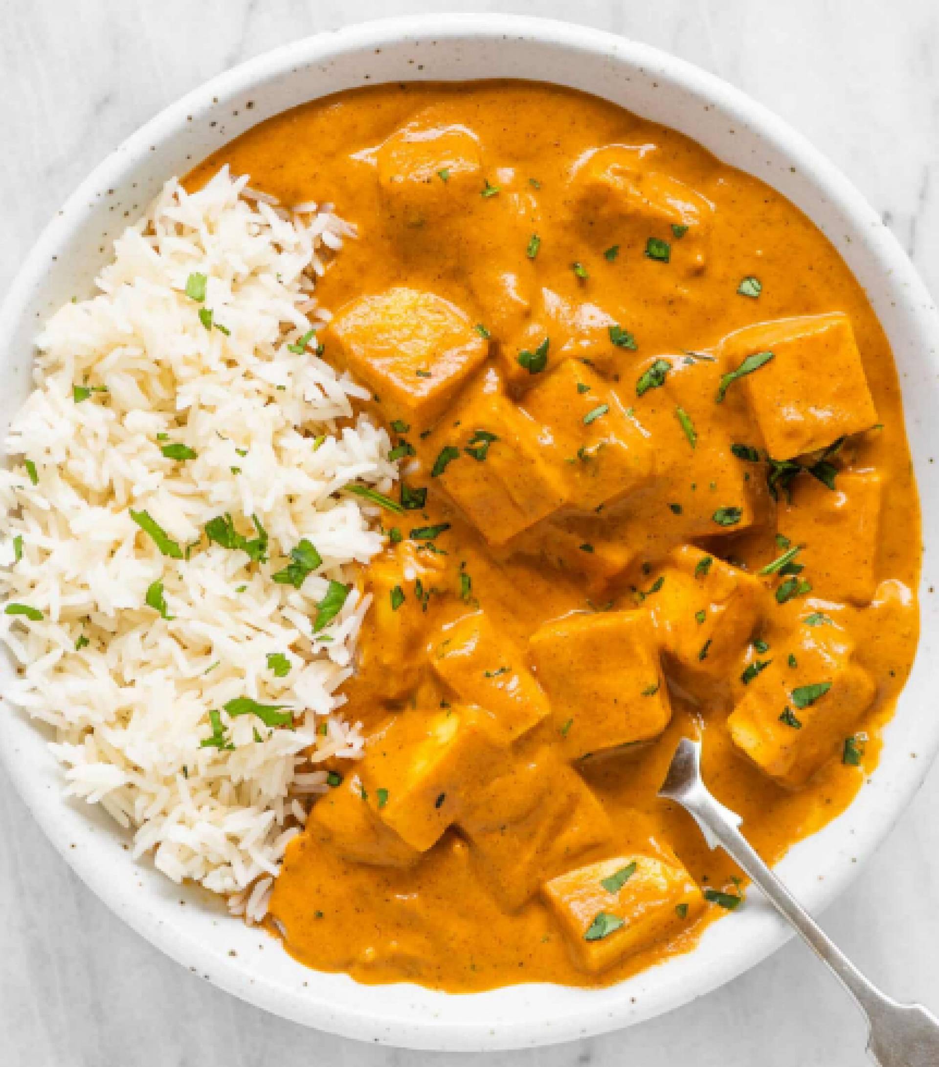 Indian Paneer Makhani with Basmati Rice (GF)