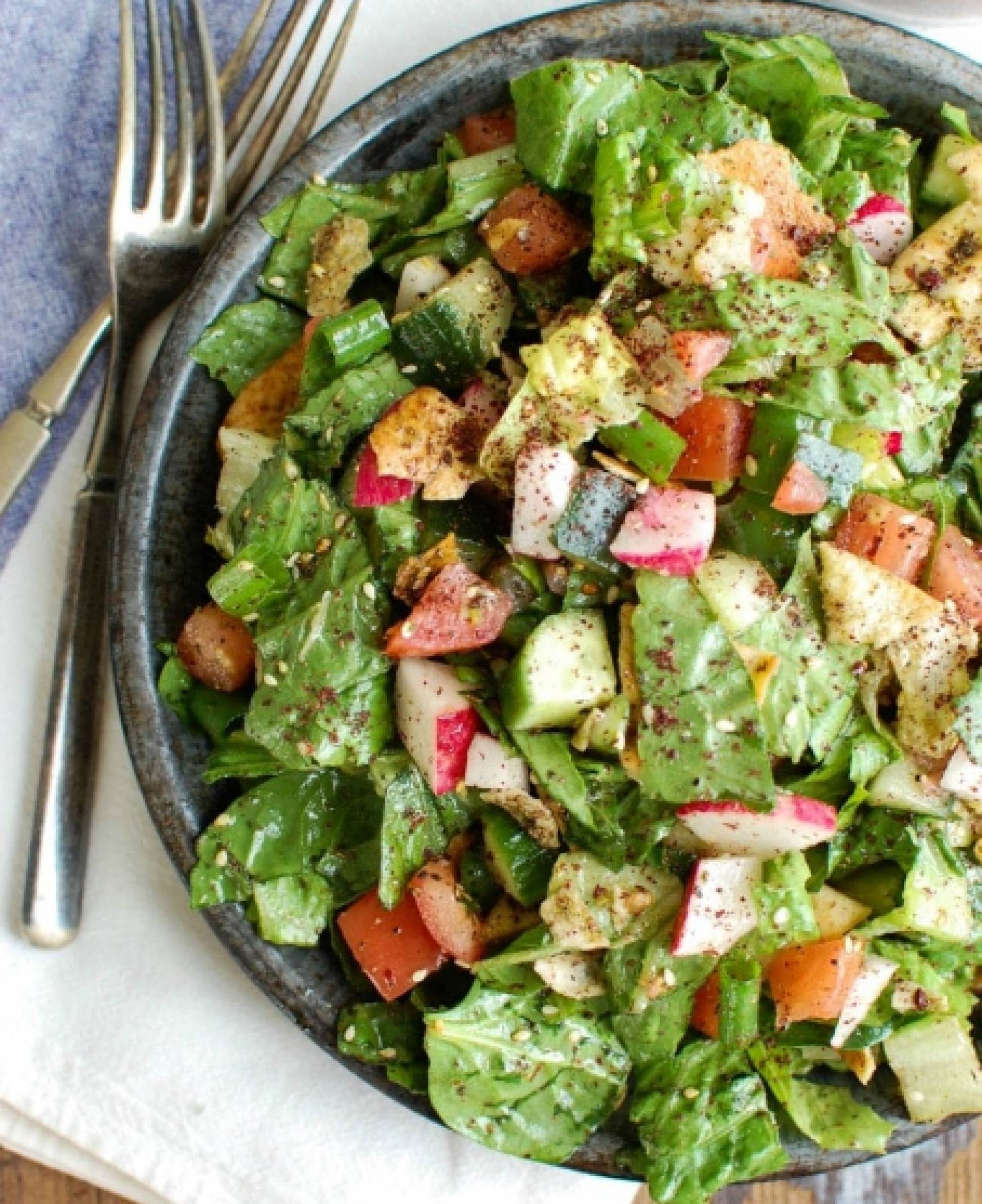 Chicken Fattoush Salad