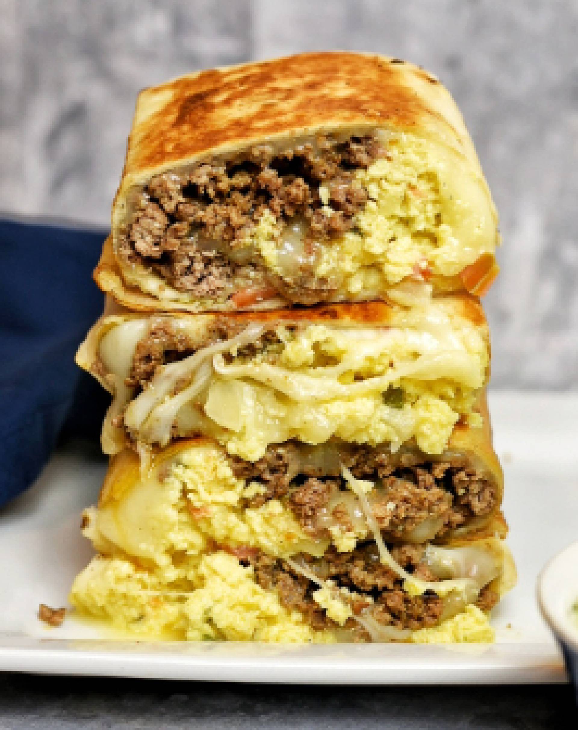 Steak Egg & Cheese Breakfast Wrap