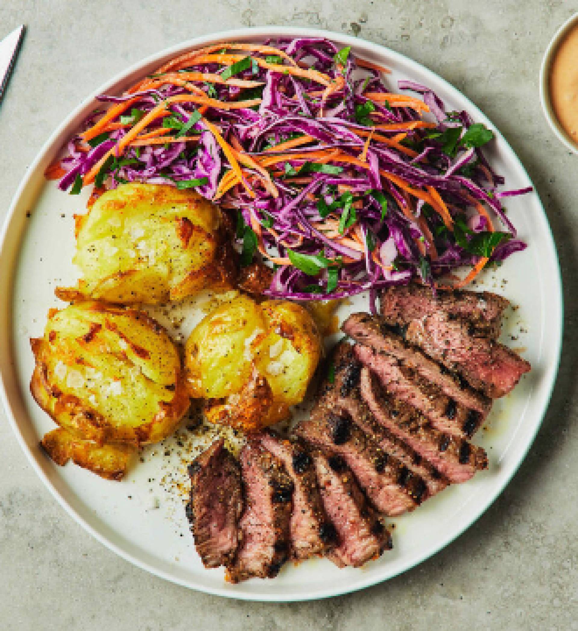 BBQ Steak with Sweet Potatoes (GF)