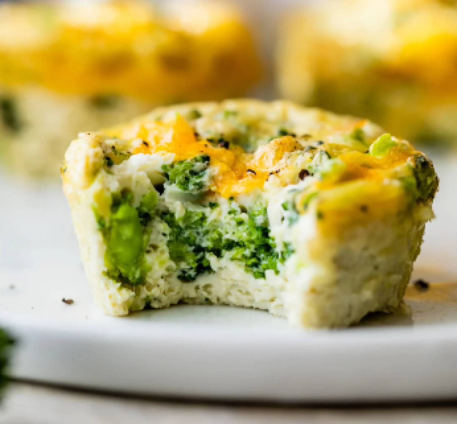 Cheddar Broccoli Egg Bites (3 per pack)