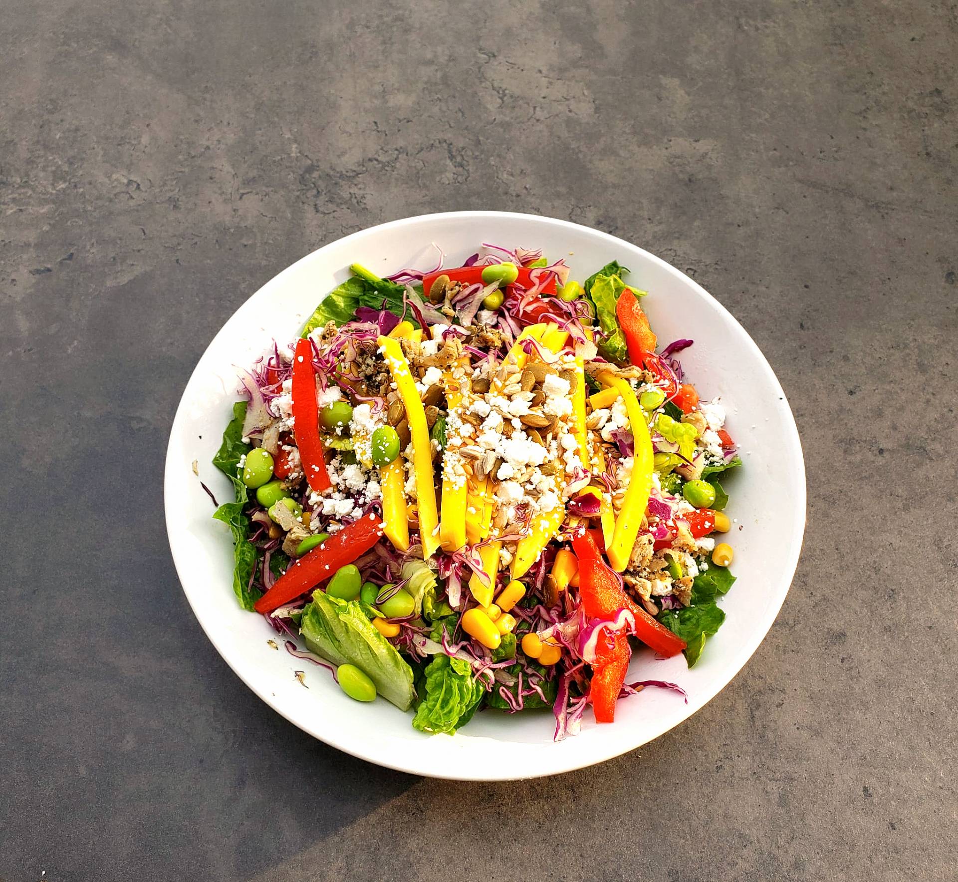 Summer Mango Salad with Chicken