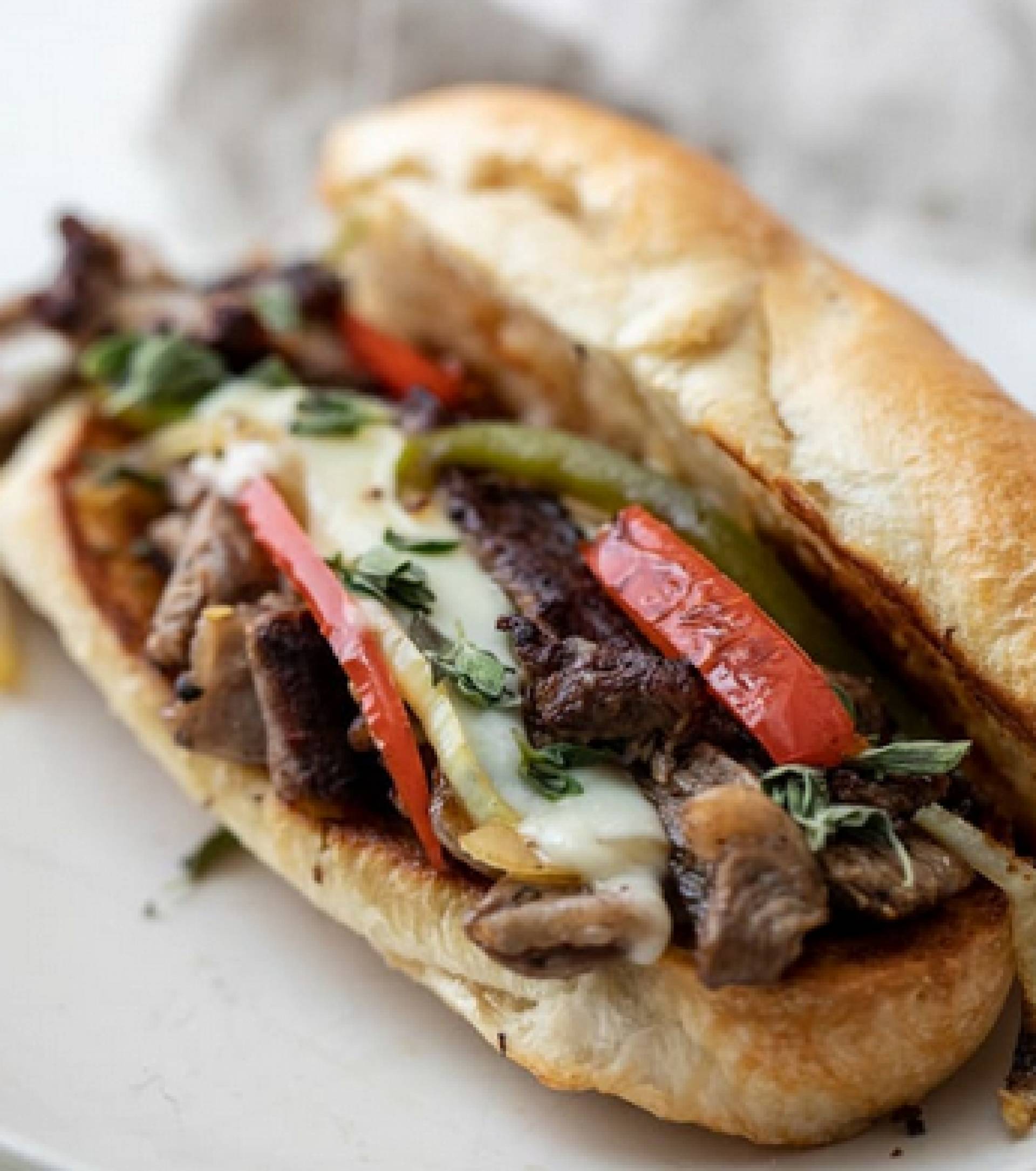 Steak Peppers & Onion Sandwich