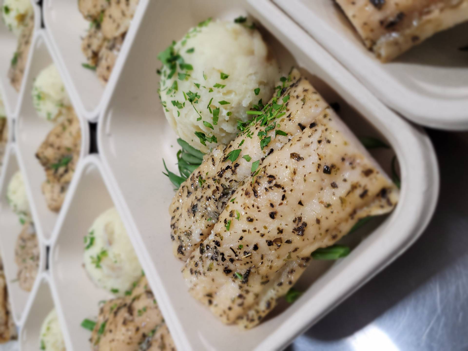 Garlic & Herb Basa