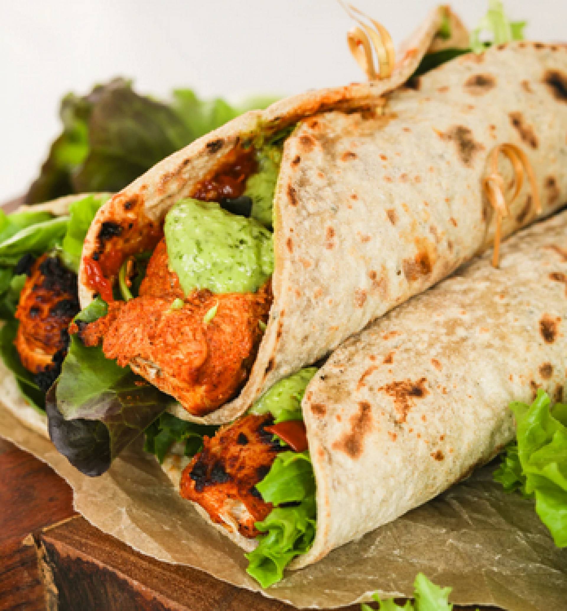 Tandoori Chicken Wrap