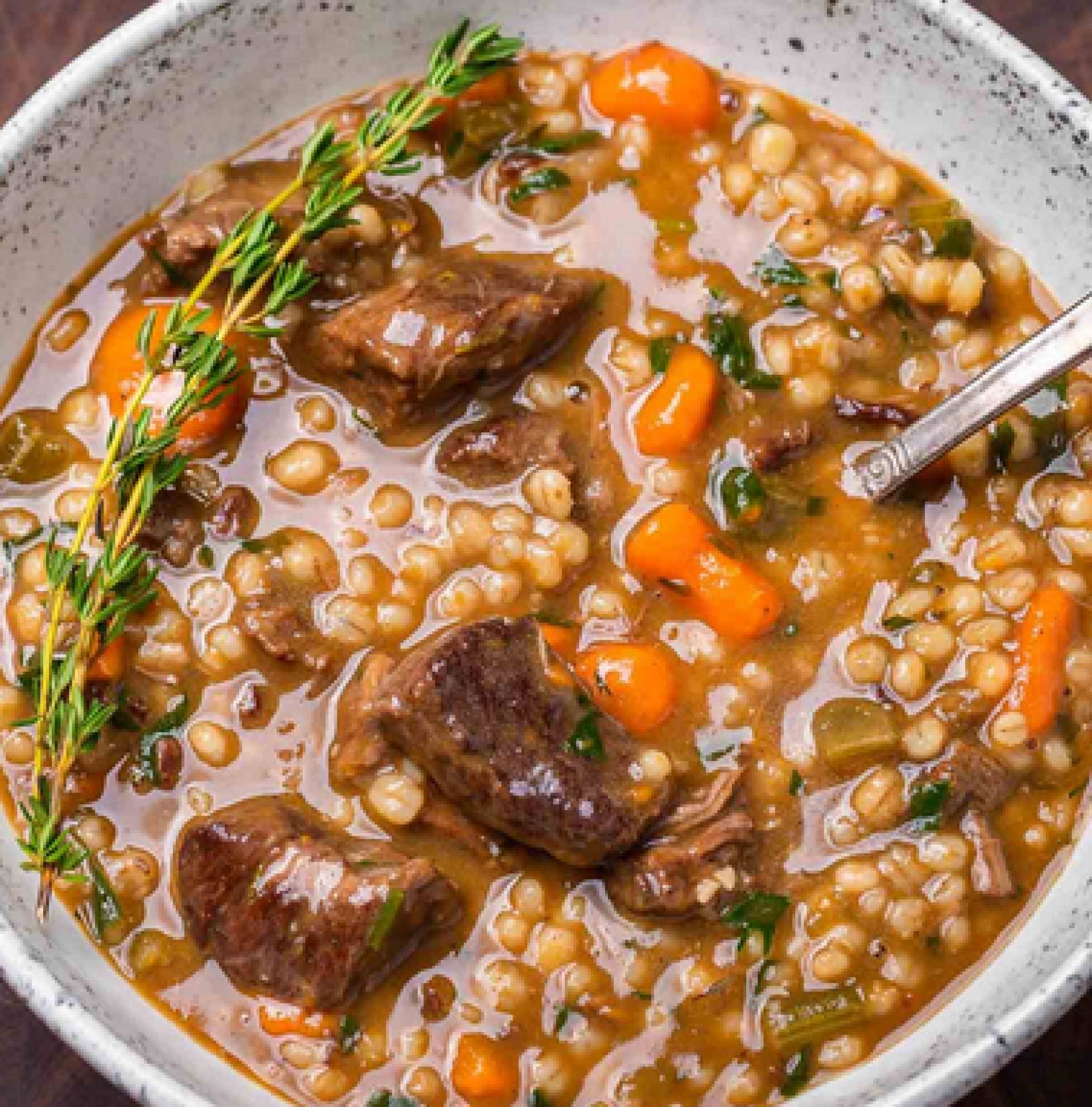 Beef & Barley Soup