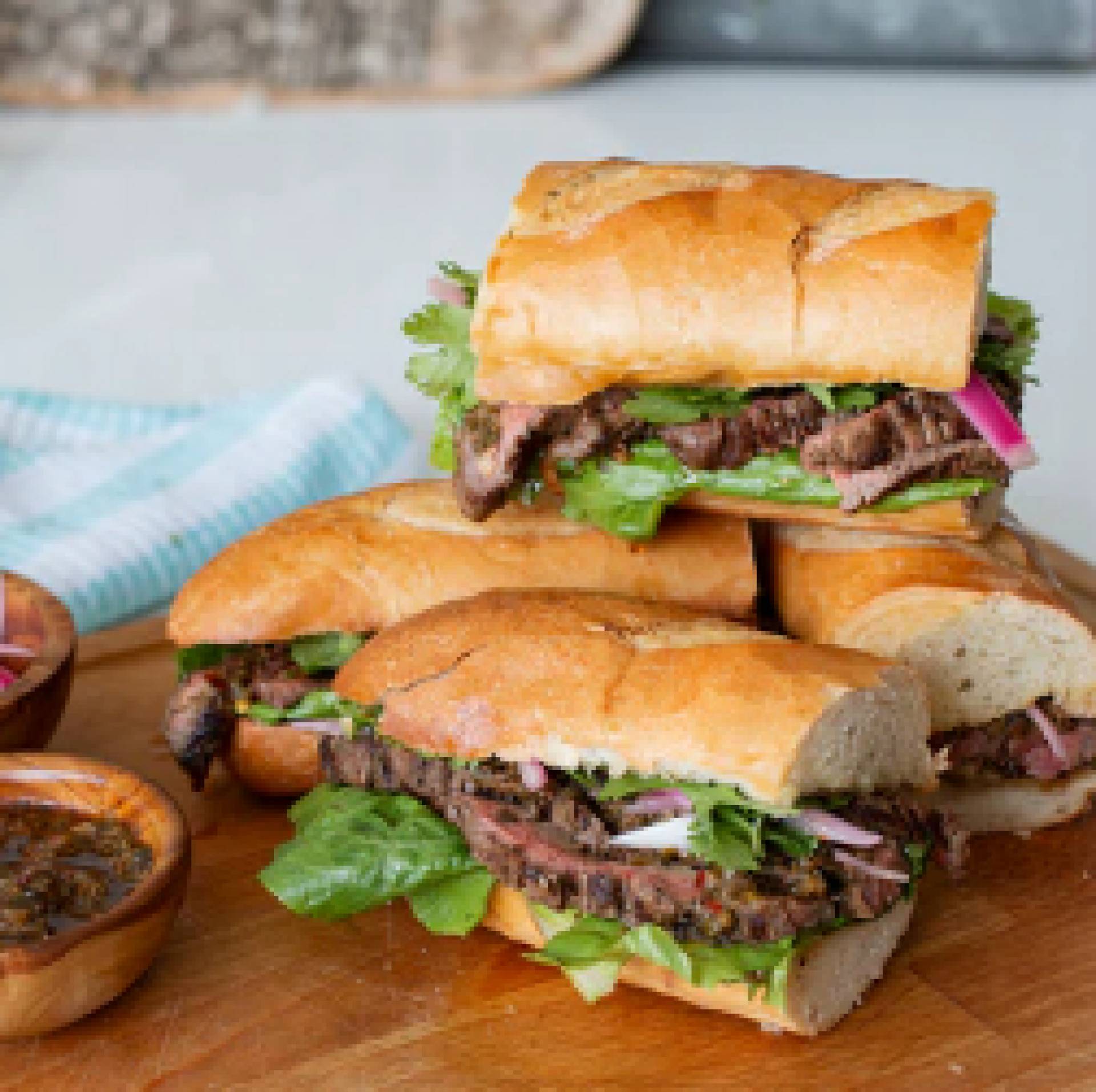 Chimichurri Steak Sandwich