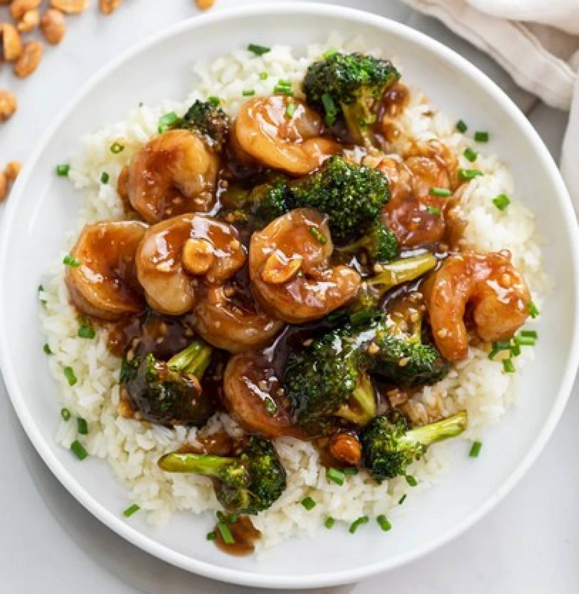 Simply Honey Garlic Shrimp & Rice (GF)